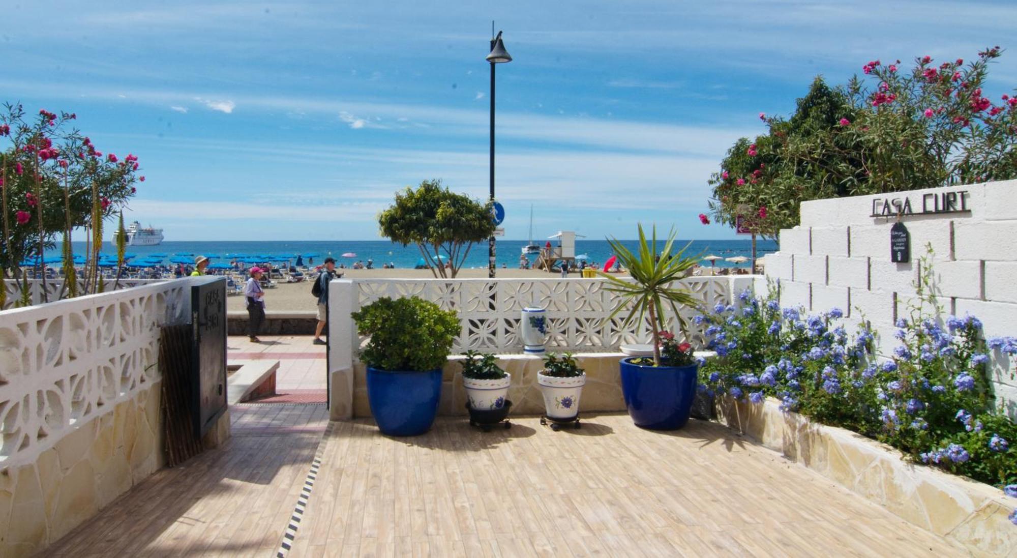 Casa Curt, Vista Mar Y Playa Vila Arona  Exterior foto
